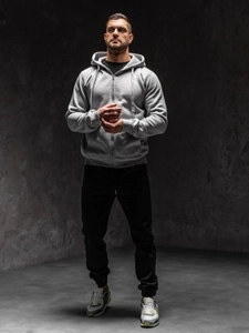 Herr Huvtröja Grå Bolf 2008A1