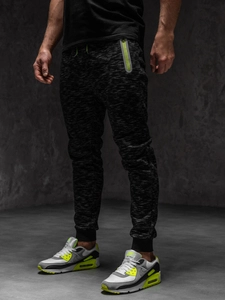 Herr Sweatpants Svart Bolf 55037A1