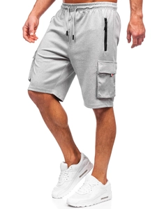 Herr Cargo Shorts Grå Bolf 8K278