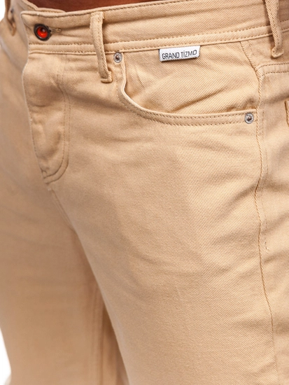 Herr Bomulls Byxor Ecru Bolf GT