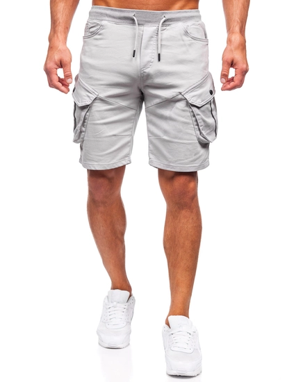 Herr Cargo-shorts Grå Bolf 384K