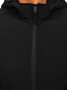 Herr Lättvikt Softshelljacka Svart Bolf HH017