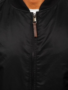 Herr Lättviktsparkas Svart Bolf JK363