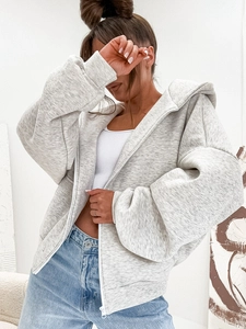 Dam Varm Fjärilshuvtröja Melerad Bolf 821112