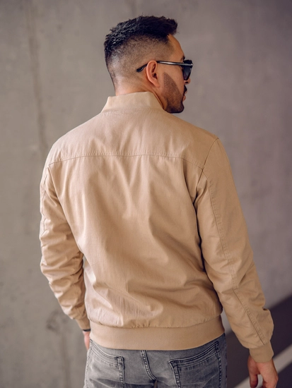 Herr Vändbar Lättvikt Bomberjacka Kamel Bolf 84M3005A