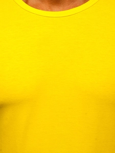 Herr Enfärgat Linne Gul-Neon Bolf 99001