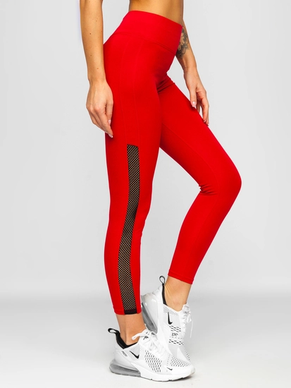 Dam Leggings Röd Bolf YW06017