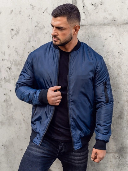 Herr Lättvikts Bomberjacka Marinblå Bolf AK95A