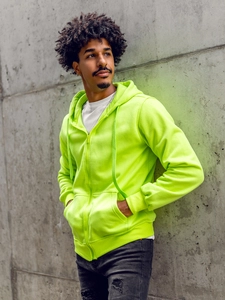 Herr Huvtröja Neongrön Bolf 2008A