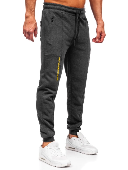 Herr Jogger-sweatpants Grafitgrå Bolf JX6297