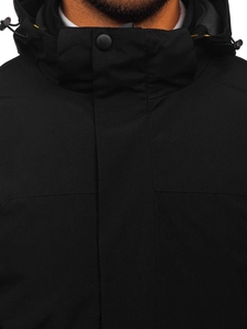 Herr 2-i-1 lättviktsjacka Svart Bolf 5M3263