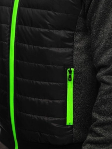 Herr Övergångsjacka Svart Bolf TY50