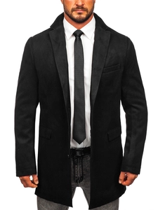 Herr Vinterrock Svart Bolf 1047