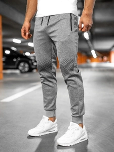 Herr Sweatpants Grå Bolf HM383