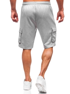 Herr Cargo Shorts Grå Bolf 8K278