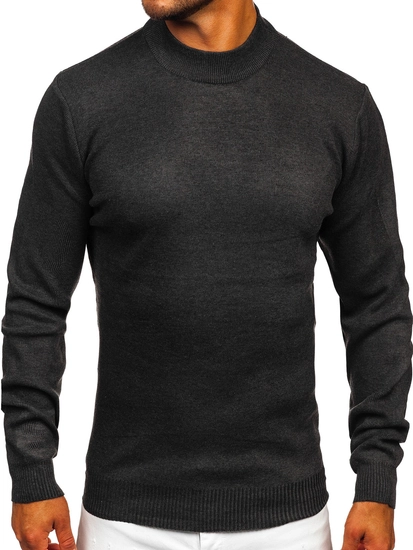 Herr Basic Pikétröja Grafitgrå Bolf S8519