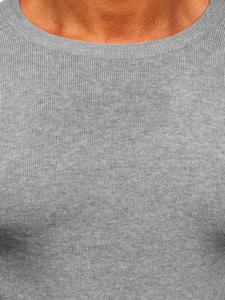 Herr Basic Tröja Grå Bolf S8506