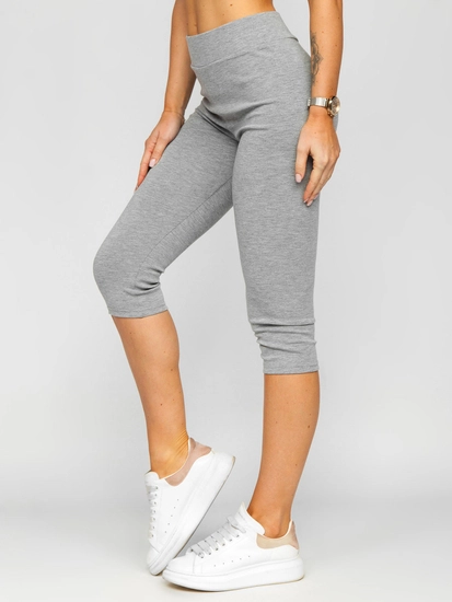 Dam Korta Leggings Grå Bolf YW01045