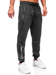 Herr Sweatpants Grafitgrå Bolf JX6338