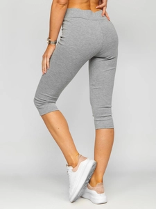 Dam Korta Leggings Grå Bolf YW01045