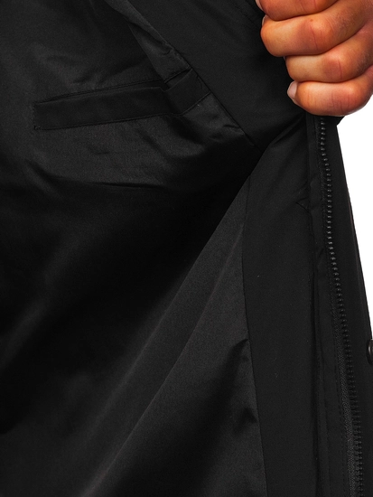 Herr Vinterjacka Svart Bolf 62M9519