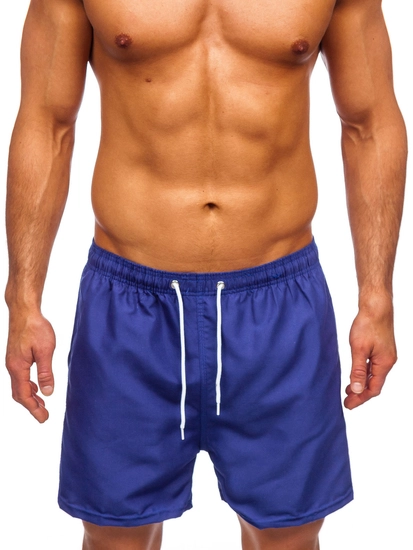 Herr Badshorts Mörkblå Bolf YW02001