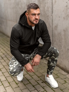 Herr Lättvikt Softshelljacka Svart Bolf HH017A