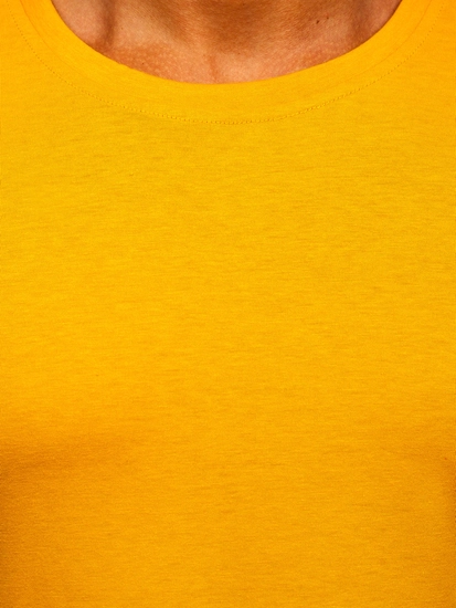 Herr Basic T-shirt Kamel Bolf 2005