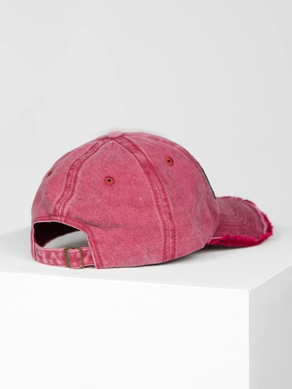 Herr Snapback Keps Vinröd Bolf CZ74