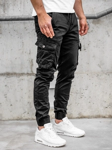 Herr Cargo Joggers Svart Bolf CT6702