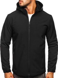 Herr Lättvikt Softshelljacka Svart Bolf HH017