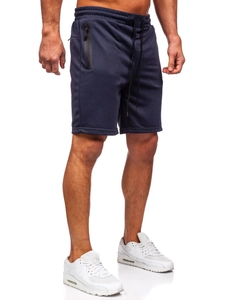 Herr Shorts Marinblå Bolf 17K532