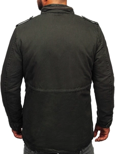 Herr Bomulls Vinterjacka Khaki Bolf 5599