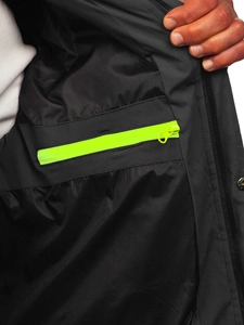 Herr Vinterjacka Grafitgrå Bolf 5M3136