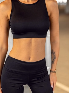 Dam 2-delad Träningsoverall Svart Bolf XL014A