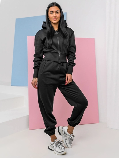 Dam 2-delat set Svart Bolf 8C79