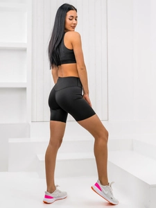 Dam 2-delat Sportigt set Svart Bolf XL014