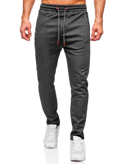 Herr Varm Sweatpants Svart Bolf Q1081