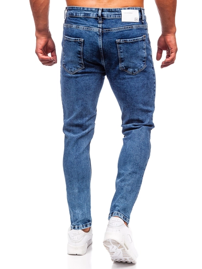 Herr Jeans Regular Fit Marinblå Bolf 6067