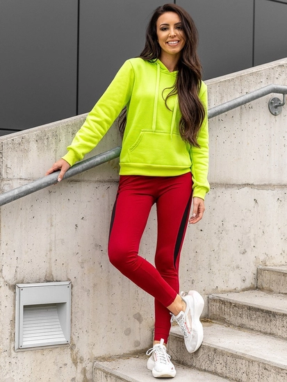 Dam Leggings Röd Bolf Z001