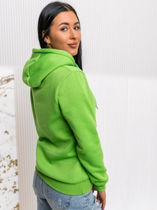 Dam Sweatshirt med känguruficka Grön Bolf W02A1