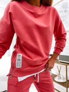 Dam 2-delad Träningsoverall Korallfärgad Bolf VE05