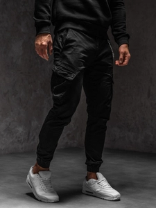 Herr Cargo-joggers Svart Bolf SK850