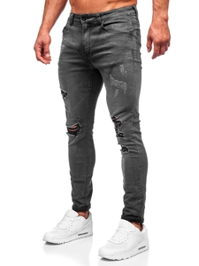Herr Jeans Slim Fit Svart Bolf KS2081
