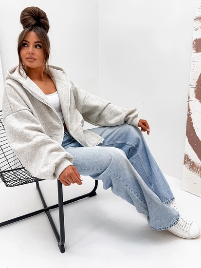 Dam Varm Fjärilshuvtröja Melerad Bolf 821112