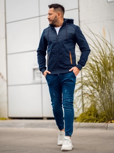 Herr Lättviktsjacka Marinblå Bolf KS2149