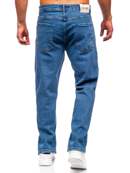 Herr Jeans Regular Fit Marinblå Bolf 5452