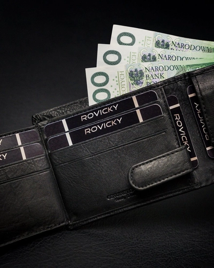 Herr Skinnplånbok Svart 19218