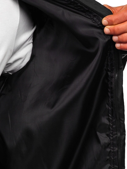Herr Lättviktsjacka Bomber Svart 8M98