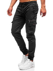 Herr Cargo Joggers Svart Bolf CT6702